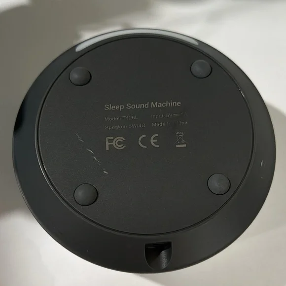 White Noise Sound Machine 14 Soothing Sounds 10 Levels Night Light Nursery - Picture 11 of 16